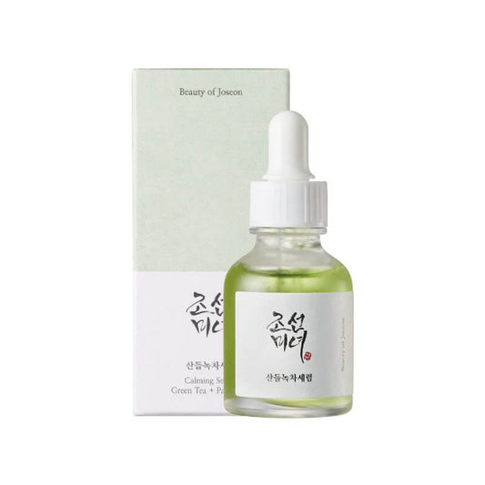 Beauty of Joseon Calming Serum: Zklidňující sérum s zeleným čajem a panthenolem 30 ml pro citlivou pleť.